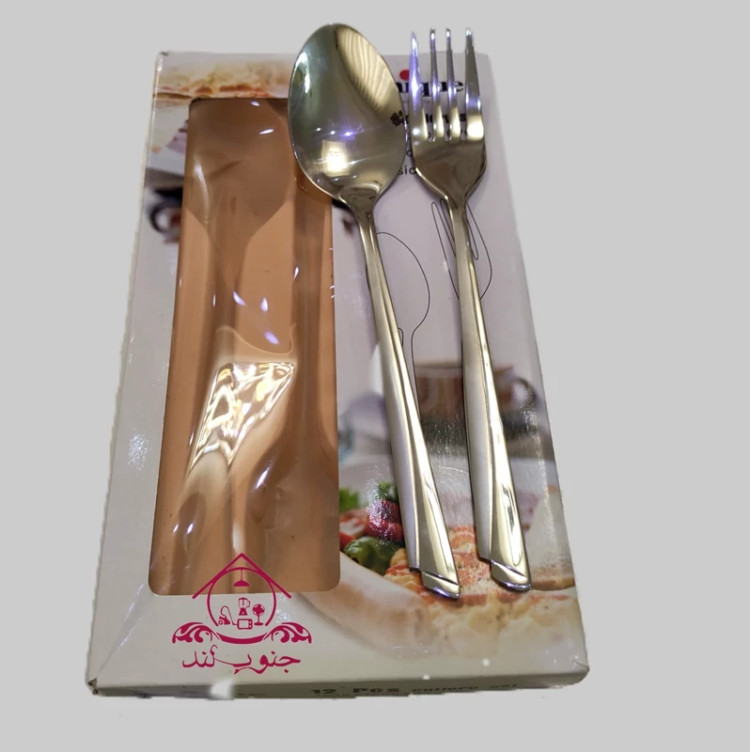 سرویس قاشق و چنگال 12 پارچه یونیک
