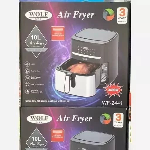 سرخکن بدون روغن دو 2 المنت 10 لیتری ولف wolf کد wf 2441