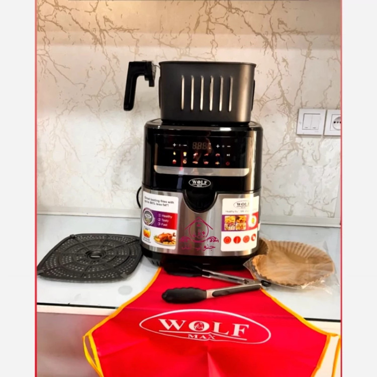 سرخکن بدون روغن دو 2 المنت 10 لیتری ولف wolf کد wf 2441