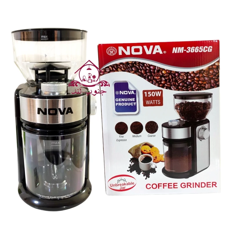 آسیاب قهوه نوا (اصلی) Nova مدل NM 3665CG