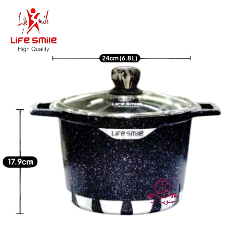 قابلمه تک سایز 24 دیوار بلند لایف اسمایل FLCMRDP 24F