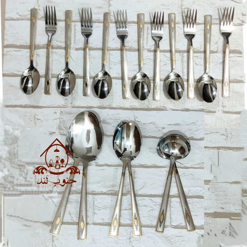 سرویس قاشق و چنگال30 پارچه یونیک طرح خورشید