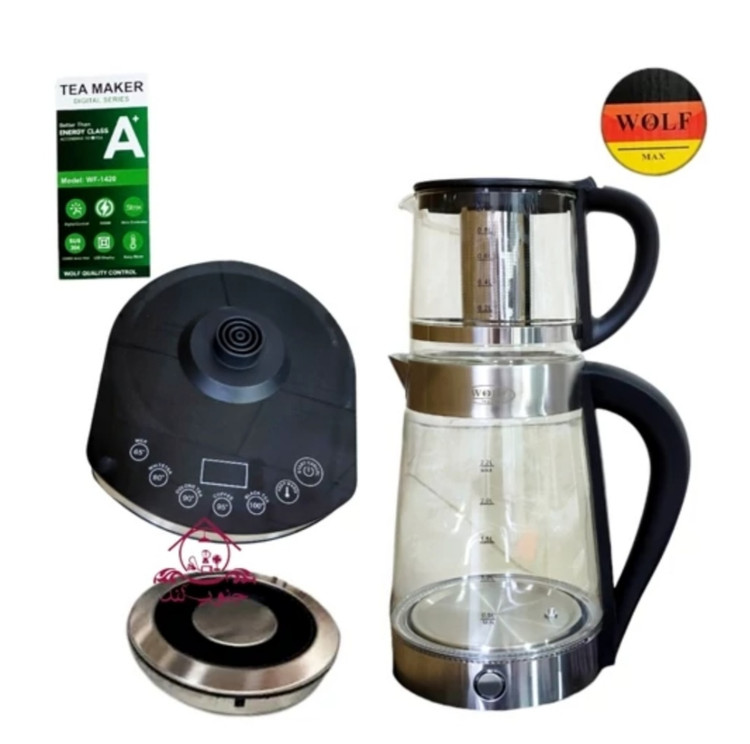 چایساز روهمی wolf ولف wf 1364 چایی ساز و دم کن