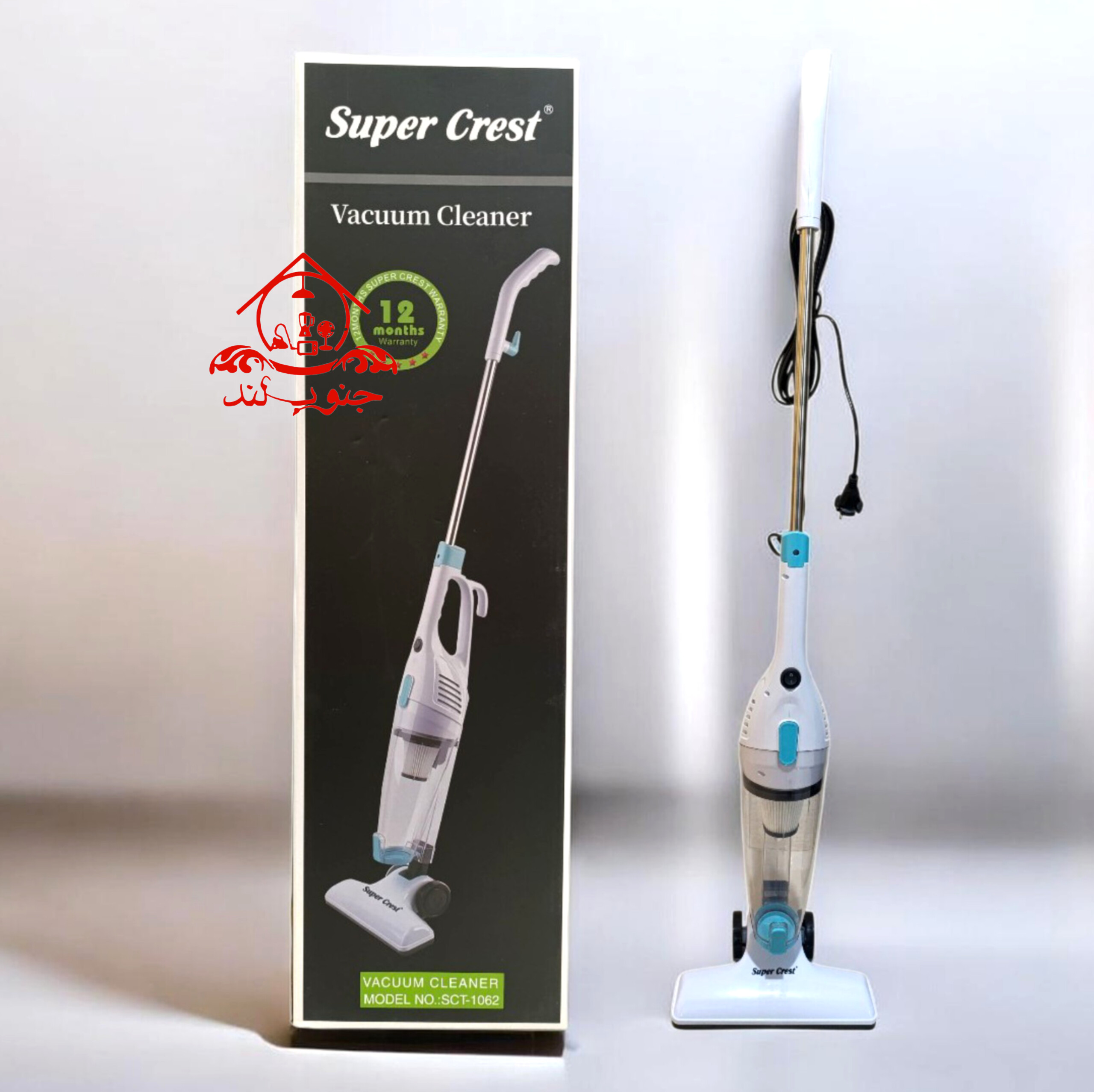جارو برقی عصایی super crest سوپر کرست SCT_1062 جاروبرقی سوپرکرست