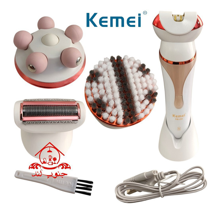 اپیلاتور شیور زنانه kemei کیمی مدل KM296